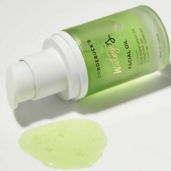 NIB Dr Roebuck's Wategos Vegan Hydrating Lightweight all skin Facial Oil 30ml